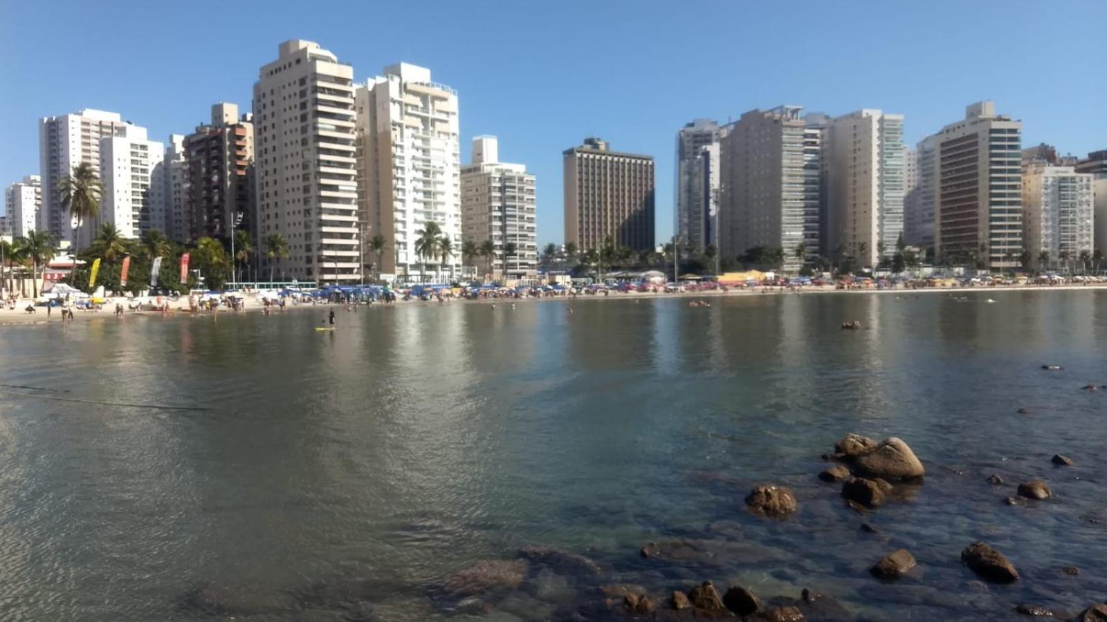 Apartamento Edificio Arpoador Guarujá Exteriér fotografie