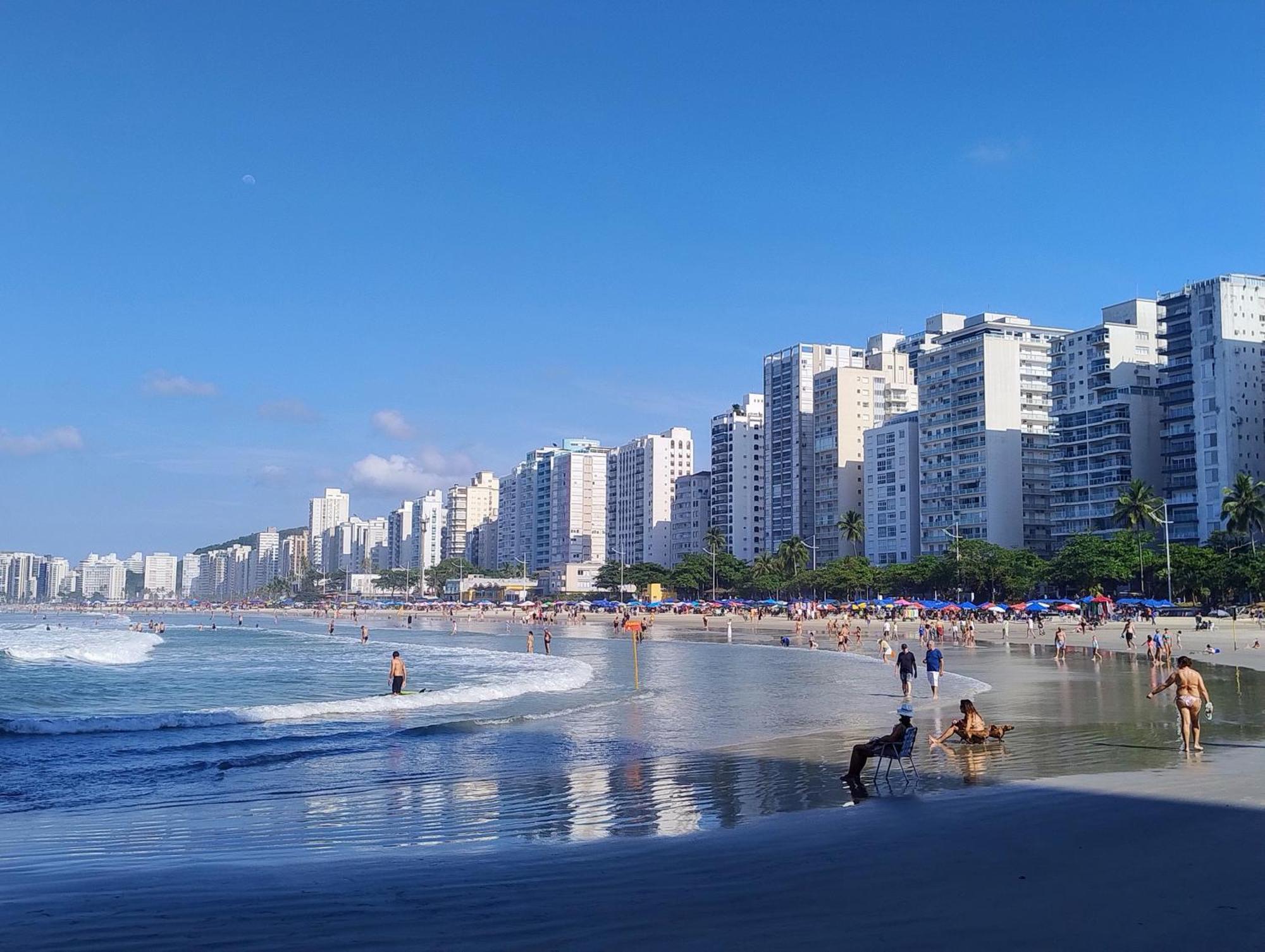 Apartamento Edificio Arpoador Guarujá Exteriér fotografie
